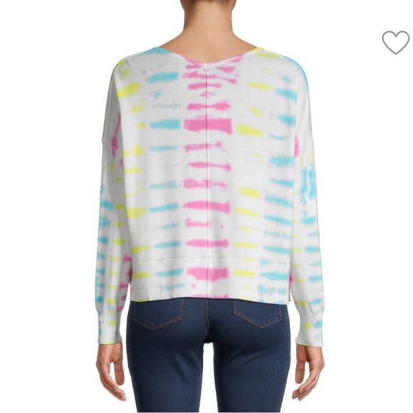 Central Park West Wisteria Tie-Dyed Sweater - Picture 2 of 6